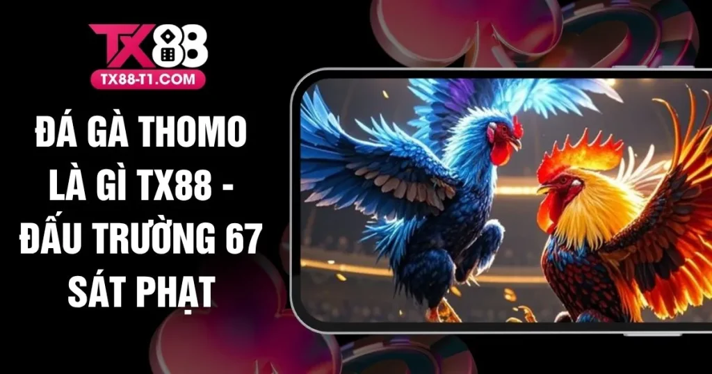 Đá Gà Thomo Là Gì TX88 - Đấu Trường 67 Sát Phạt