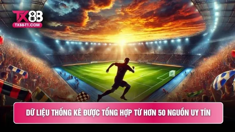 Dữ liệu thống kê được tổng hợp từ hơn 50 nguồn uy tín