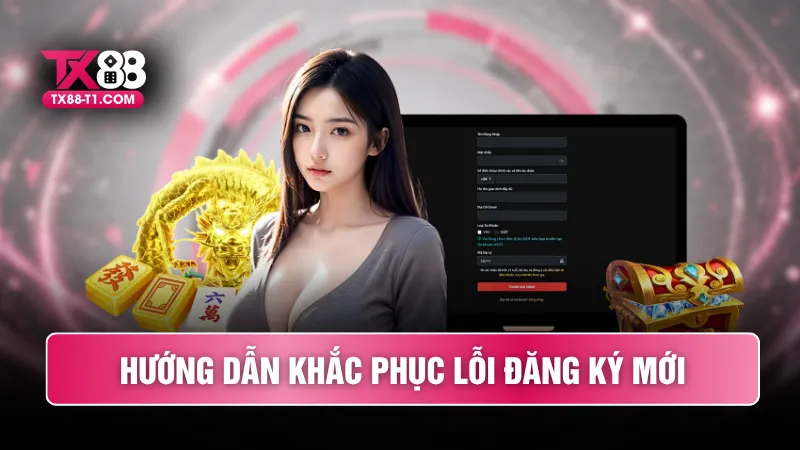 Hướng dẫn khắc phục lỗi đăng ký mới