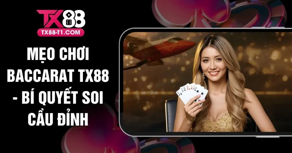 Mẹo Chơi Baccarat TX88 - Bí Quyết Soi Cầu Đỉnh