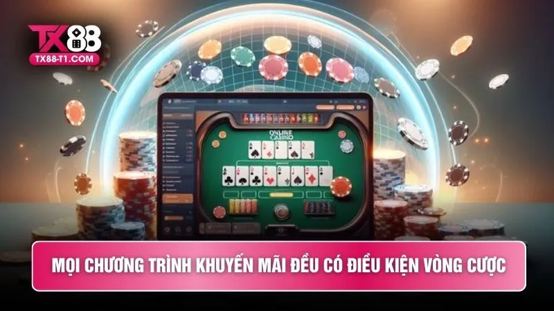 Mọi chương trình khuyến mãi đều có điều kiện vòng cược