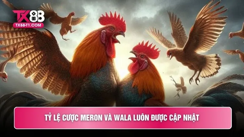 Tỷ lệ cược Meron và Wala luôn được cập nhật 