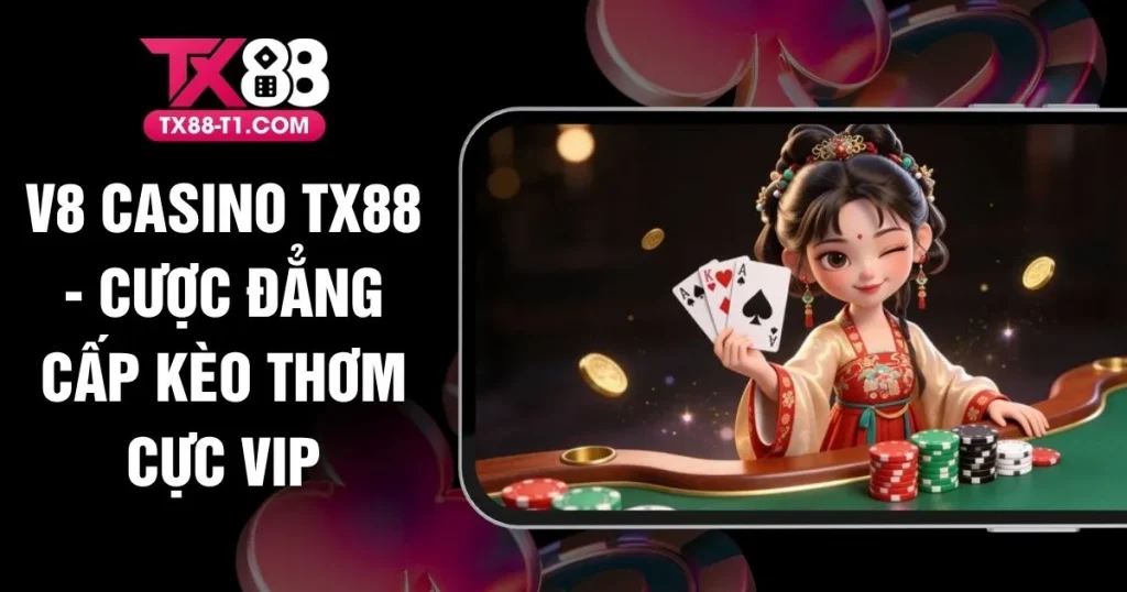 V8 Casino TX88 - Cược Đẳng Cấp Kèo Thơm Cực VIP